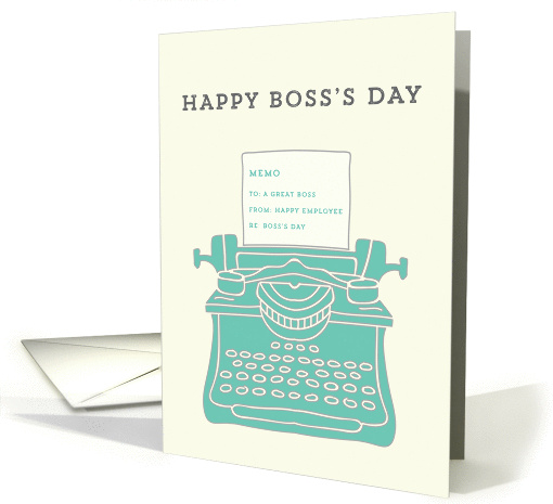 Happy Boss's Day card (1402092)