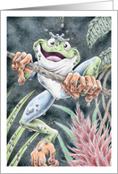 Birthday Tree Frog card