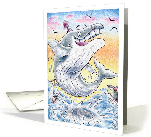 Birthday Humpback Whale card (1122760)