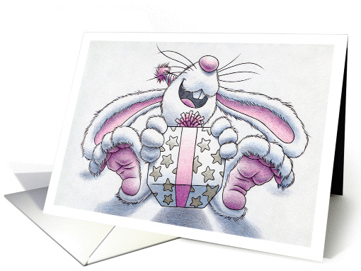 Birthday Rabbit card (1246628)