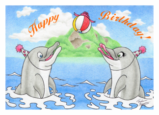 Birthday Dolphins