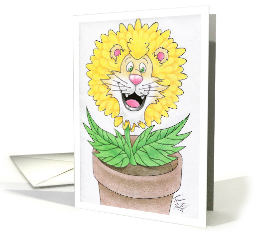 Thank You Dandelion card (820308)