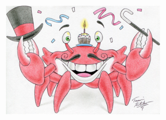 Birthday Crab