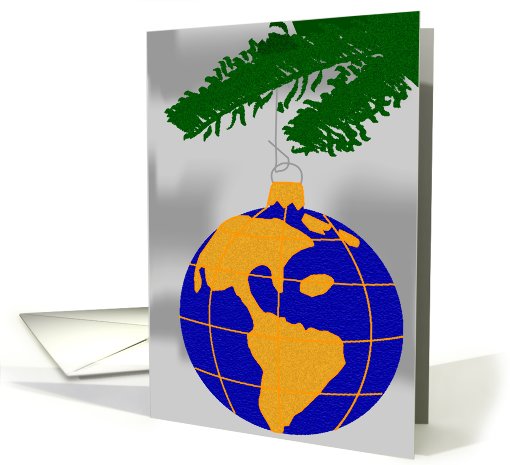 Earth Ornament card (720334)
