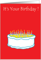It’s Your Birthday card