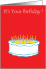 It’s Your Birthday card