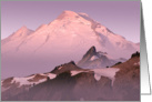 THANK YOU MORNING KINDNESS GLOW ON MOUNT BAKER card