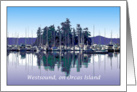 WESTSOUND ON ORCAS ISLAND card