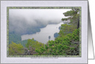 MOUNTAIN LAKE ON BEAUTIFUL ORCAS ISLAND card