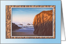 HELLO OCEANSIDE SUNSET GLOW AND EVENING SURF card