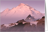 THANK YOU MORNING KINDNESS GLOW ON MOUNT BAKER card