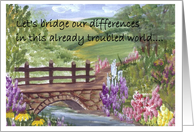 bridge country scene...