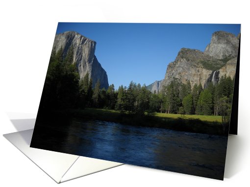 Shadows Falling Over Yosemite card (726368)