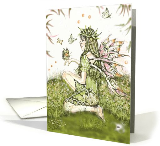 Butterfly Fairy card (727722)