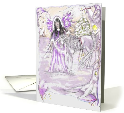 Hermione and the Unicorn card (728445)