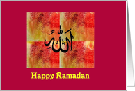 Happy Ramadan card