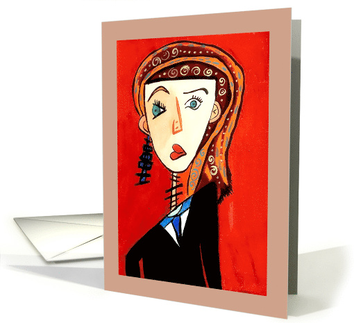 Independent Woman Blank any Occasion card (1660164)