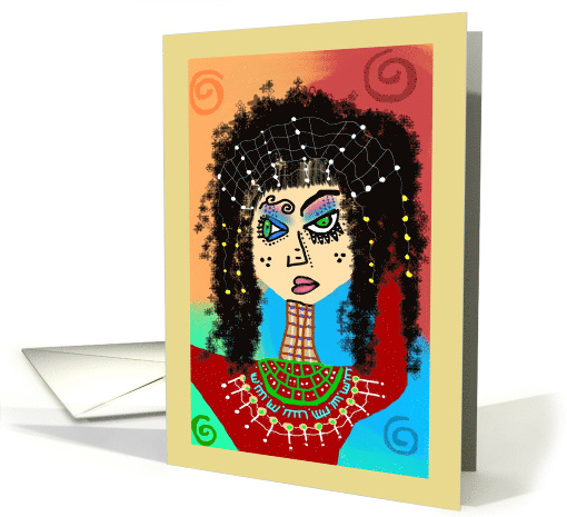 Egyptian Queen Blank Any Occasion card (1688834)