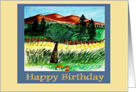 landscape birthday card