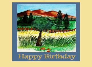 landscape birthday