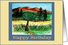 landscape birthday card