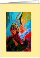 Afghan dance card