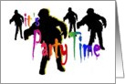 It’s Party Time. Zombie Party Invitation. card