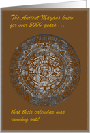 Maya/Aztec Calendar,...