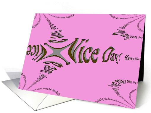 Have a Nice Day! Happy 57th Birthday! card (786430)