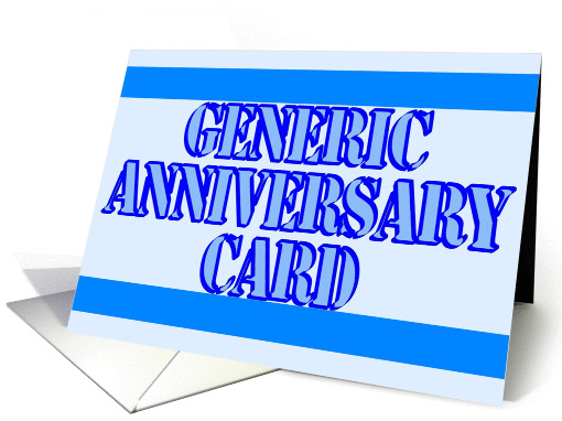 Generic Anniversary card (786434)