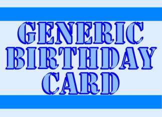 Generic Birthday...