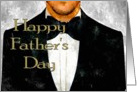 Father’s Day. Work Husband. Black Tie and Tuxedo. card