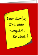 Dear Santa, I've...