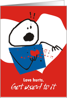 Love hurts get used...