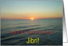 Happy Birthday Jibri card