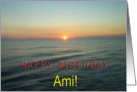 Happy Birthday Ami card