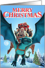 The Christmas Dragon Movie - Dragon and Friends card