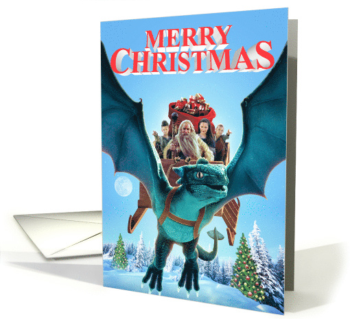 The Christmas Dragon Movie - Dragon and Friends card (1487896)