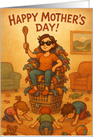 Moms Rules: No Whining Until Noon Mother’s Day Card