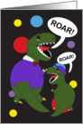 Father’s Day Tyrannosaurus Rex Dinosaur card