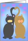 Love Kitties card