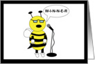 Congratulation Spelling Bee Bee card