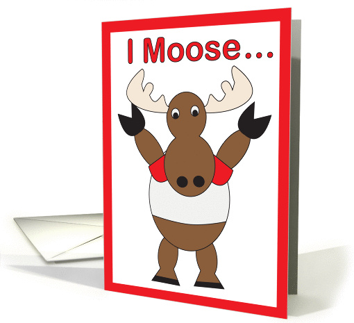 Canada Day Moose card (1215840)