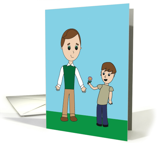 For Dad on Father's Day from Son card (1616674)