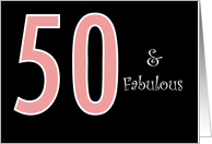 50 and Fabulous...