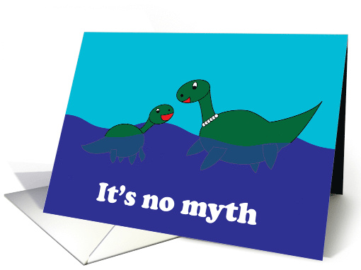 Mother's Day Loch Ness Monster Myth Funny card (1812642)