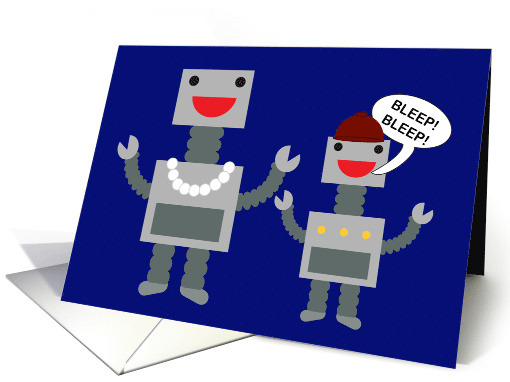 Happy Mother's Day from Son Bleep Bleep Robot card (1831432)