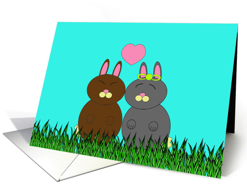 Some bunny loves you card (756276)