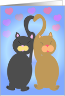 Love Kitties card