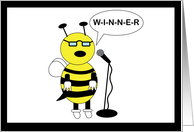 Congratulation Spelling Bee Bee card